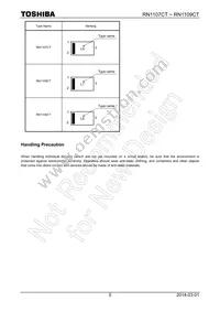 RN1109CT(TPL3) Datasheet Page 5