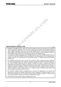 RN2606(TE85L Datasheet Page 7