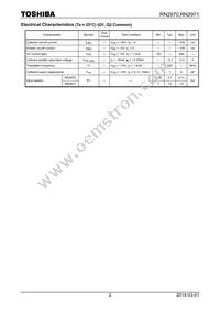 RN2971(TE85L Datasheet Page 2