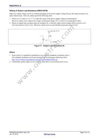 RNA51957BP#T0 Datasheet Page 12