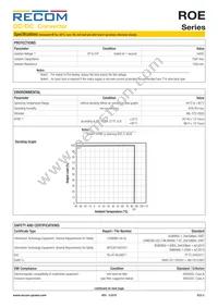 RO-2405S/EHP Datasheet Page 3