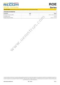 RO-2405S/EHP Datasheet Page 5