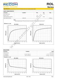 ROL-1215S/HP Datasheet Page 2