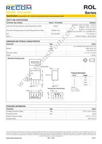 ROL-1215S/HP Datasheet Page 4