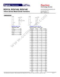 ROV14H911K-S-2 Datasheet Page 8