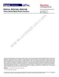 ROV14H911K-S-2 Datasheet Page 11