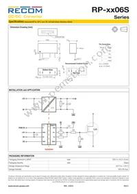 RP-1506S Datasheet Page 5