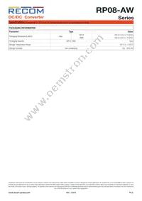 RP08-1103.3SAW/SMD Datasheet Page 8