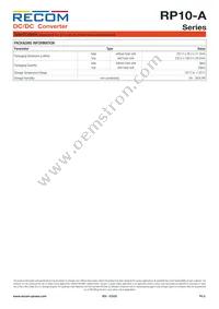 RP10-4815DA/XC-HC Datasheet Page 8
