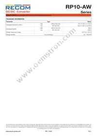 RP10-4815DAW/XC-HC Datasheet Page 8