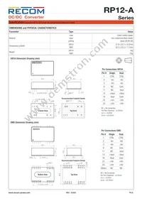 RP12-4815DA/SMD Datasheet Page 6