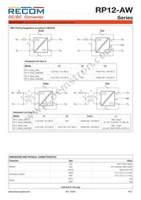 RP12-4815DAW/SMD Datasheet Page 5
