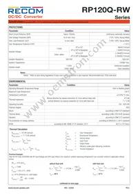 RP120Q-11005SRW/P-HC Datasheet Page 8
