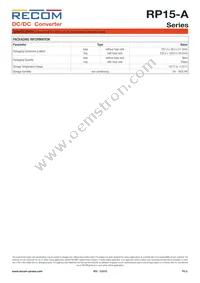 RP15-4815DA/P-HC Datasheet Page 8