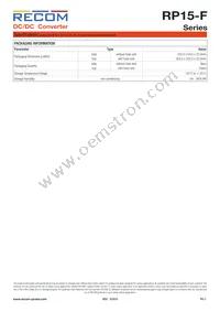 RP15-4815DF/P-HC Datasheet Page 7