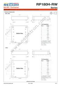 RP180H-11005SRW/P-HC Datasheet Page 15