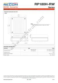 RP180H-11005SRW/P-HC Datasheet Page 16