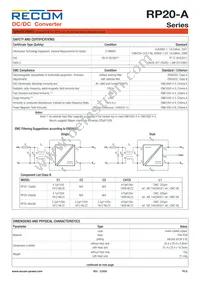 RP20-4815DA/N-HC Datasheet Page 6