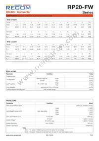 RP20-4815DFW/N-HC Datasheet Page 4