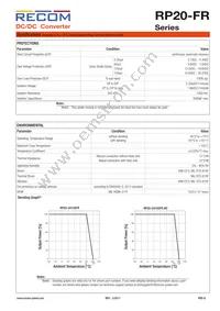RP20-483.3SFR-HC Datasheet Page 5
