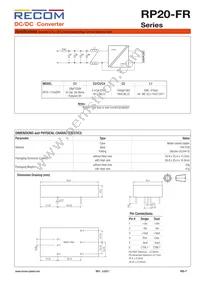 RP20-483.3SFR-HC Datasheet Page 7