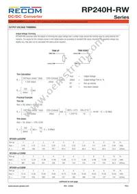 RP240H-11005SRW/P-HC Datasheet Page 6