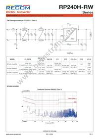 RP240H-11005SRW/P-HC Datasheet Page 13