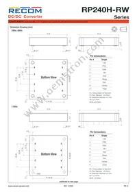 RP240H-11005SRW/P-HC Datasheet Page 15