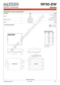 RP30-4815DEW/N-HC Datasheet Page 7