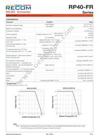 RP40-11024DFR/N-HC Datasheet Page 6