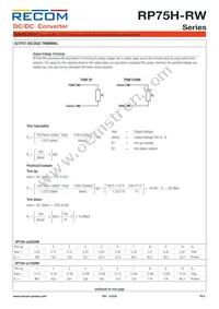RP75H-11015SRW/P-HC Datasheet Page 6