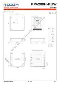 RPA200H-11048SRUW/N Datasheet Page 11