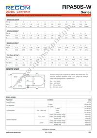RPA50S-483.3SW/P Datasheet Page 4