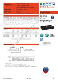 RPA60-2424SFW/P-HC Datasheet Cover