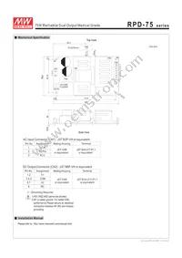 RPD-75A Datasheet Page 4