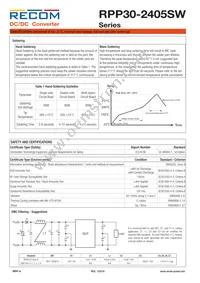 RPP30-2405SW Datasheet Page 4