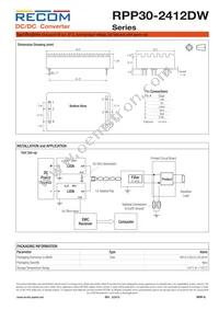 RPP30-2412DW Datasheet Page 5