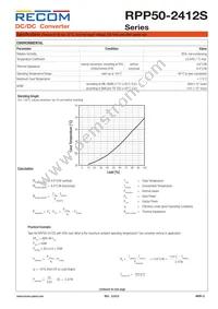 RPP50-2412S Datasheet Page 3