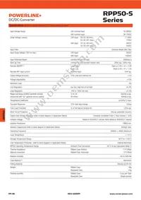 RPP50-483.3S/N Datasheet Page 2