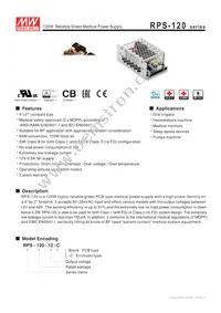 RPS-120-27-C Datasheet Cover