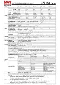 RPS-200-48-C Datasheet Page 2