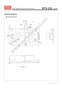 RPS-200-48-C Datasheet Page 4