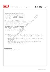 RPS-200-48-C Datasheet Page 6