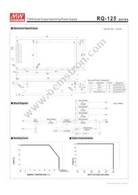 RQ-125D Datasheet Page 2