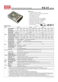 RQ-85D Datasheet Cover