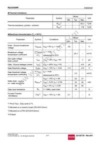 RQ1E050RPTR Datasheet Page 2