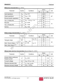 RRH090P03TB1 Datasheet Page 3