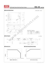RS-50-48 Datasheet Page 2