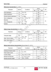 RS1E170GNTB Datasheet Page 3