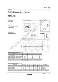 RSA6.1ENTR Datasheet Cover